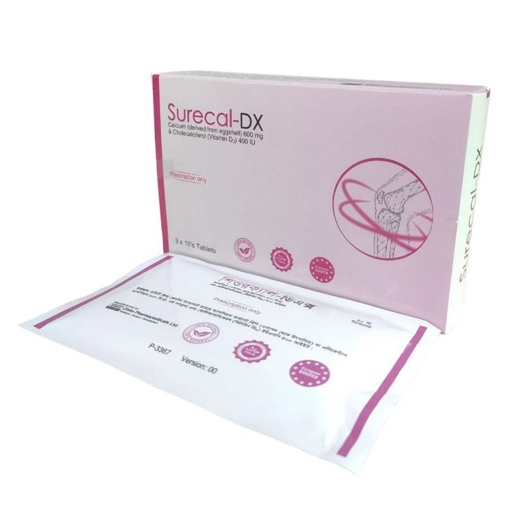 Surecal Dx 600mg tab - https://upokar24.com