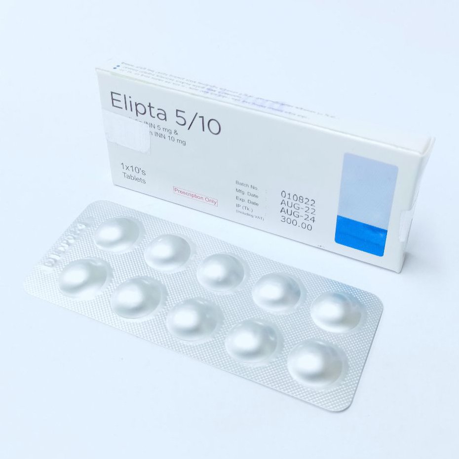 Elipta 5/10mg tab - https://upokar24.com