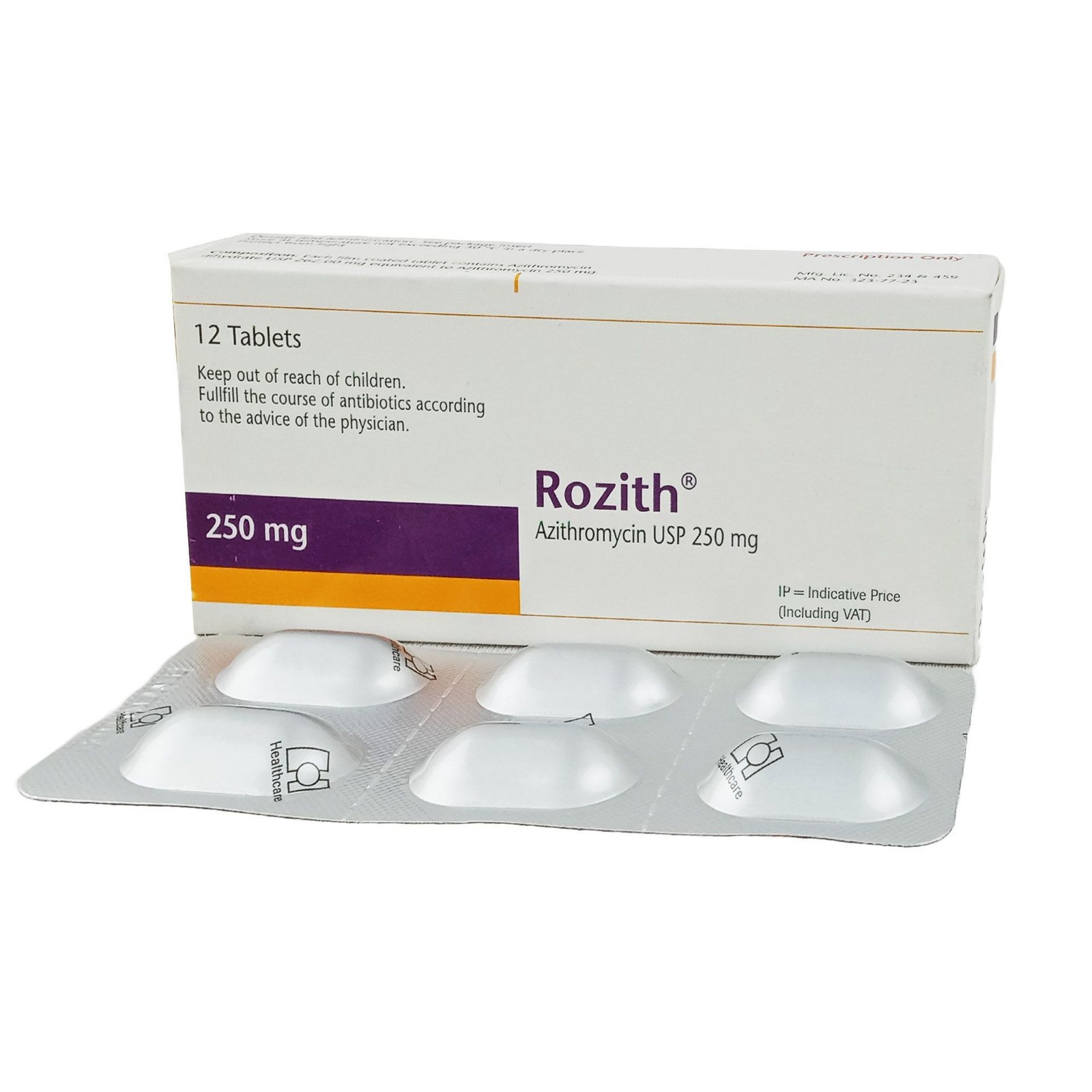 Rozith 250mg tab - https://upokar24.com
