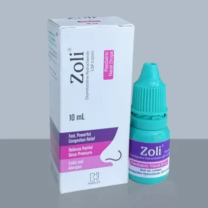 Zoli 0.025% Paedia Nasal Drop 10ml - https://upokar24.com