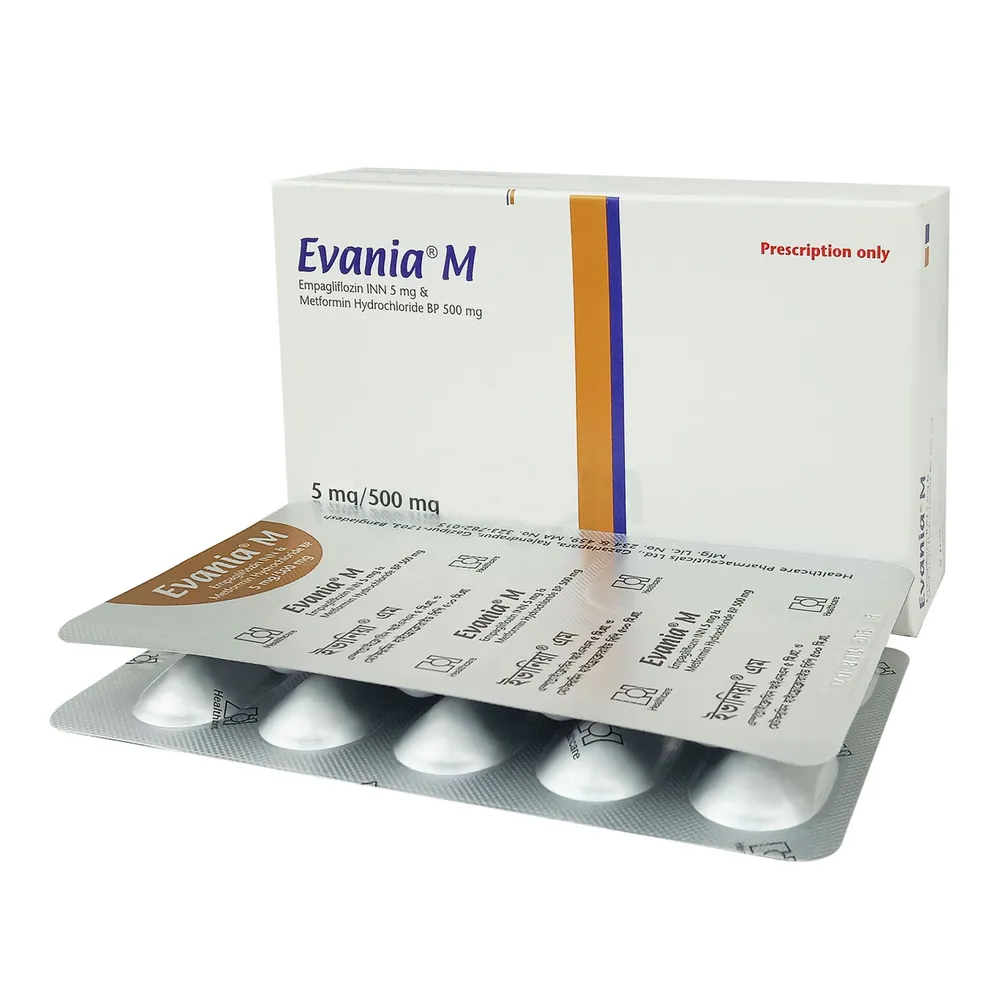 Evania M tab 5/500mg - https://upokar24.com