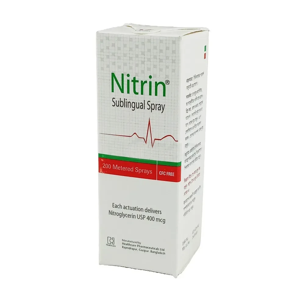 Nitrin Sublingual spray 400mcg - https://upokar24.com