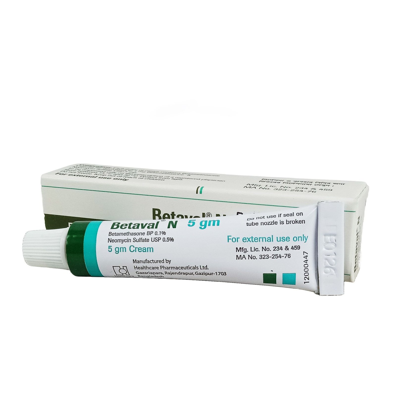 Betaval N 15gm cream - https://upokar24.com