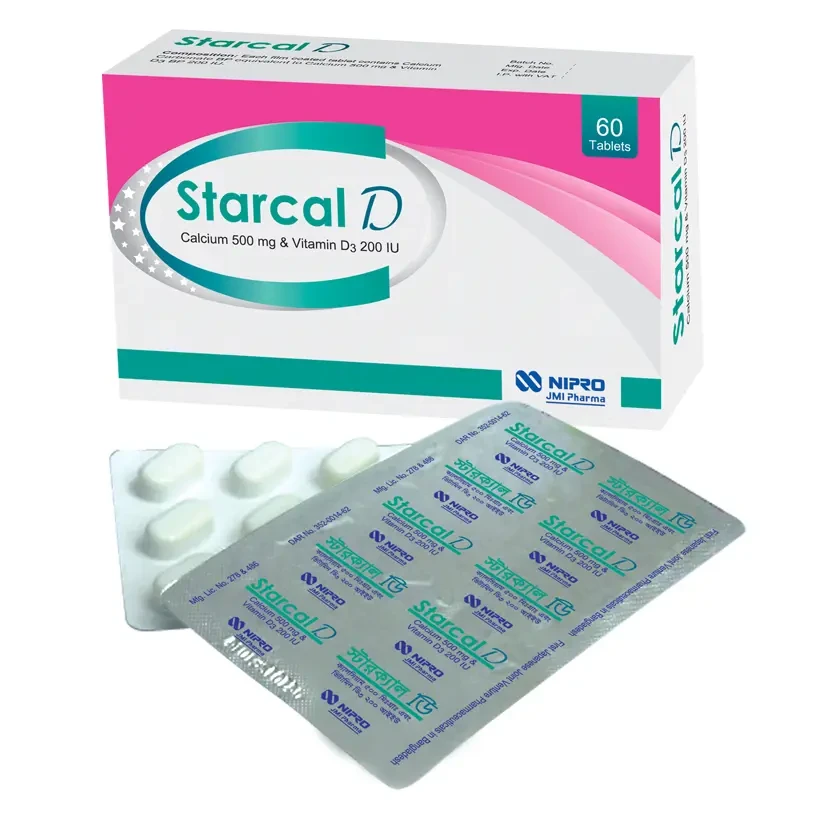 Starcall D 500mg tab - https://upokar24.com