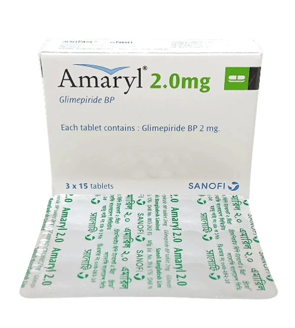 Amaryl 2.0mg tab - https://upokar24.com