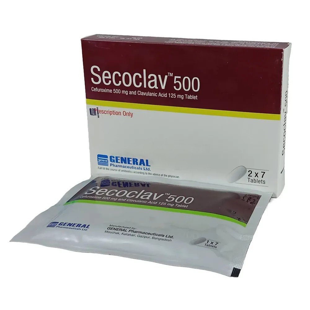 Secoclav 500mg tab - https://upokar24.com