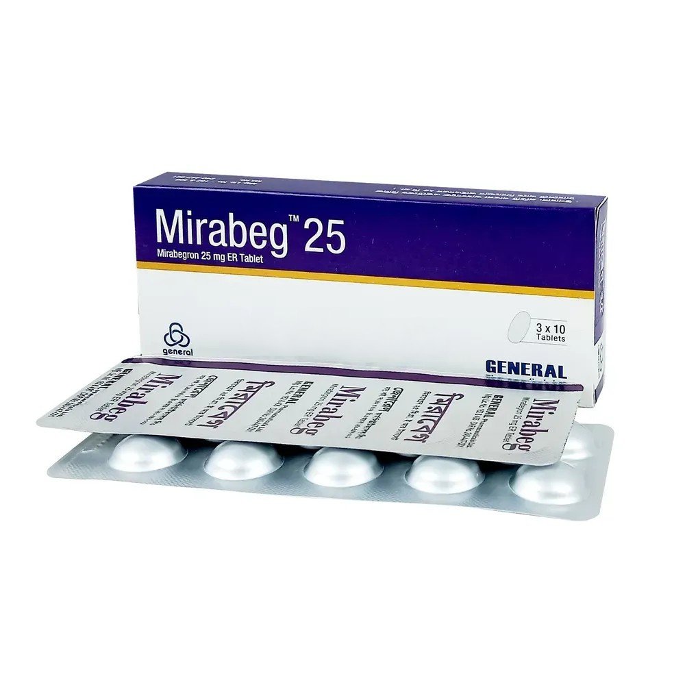 MIrabeg 25mg tab - https://upokar24.com