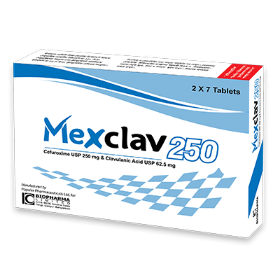 Mexclav 250mg tab - https://upokar24.com