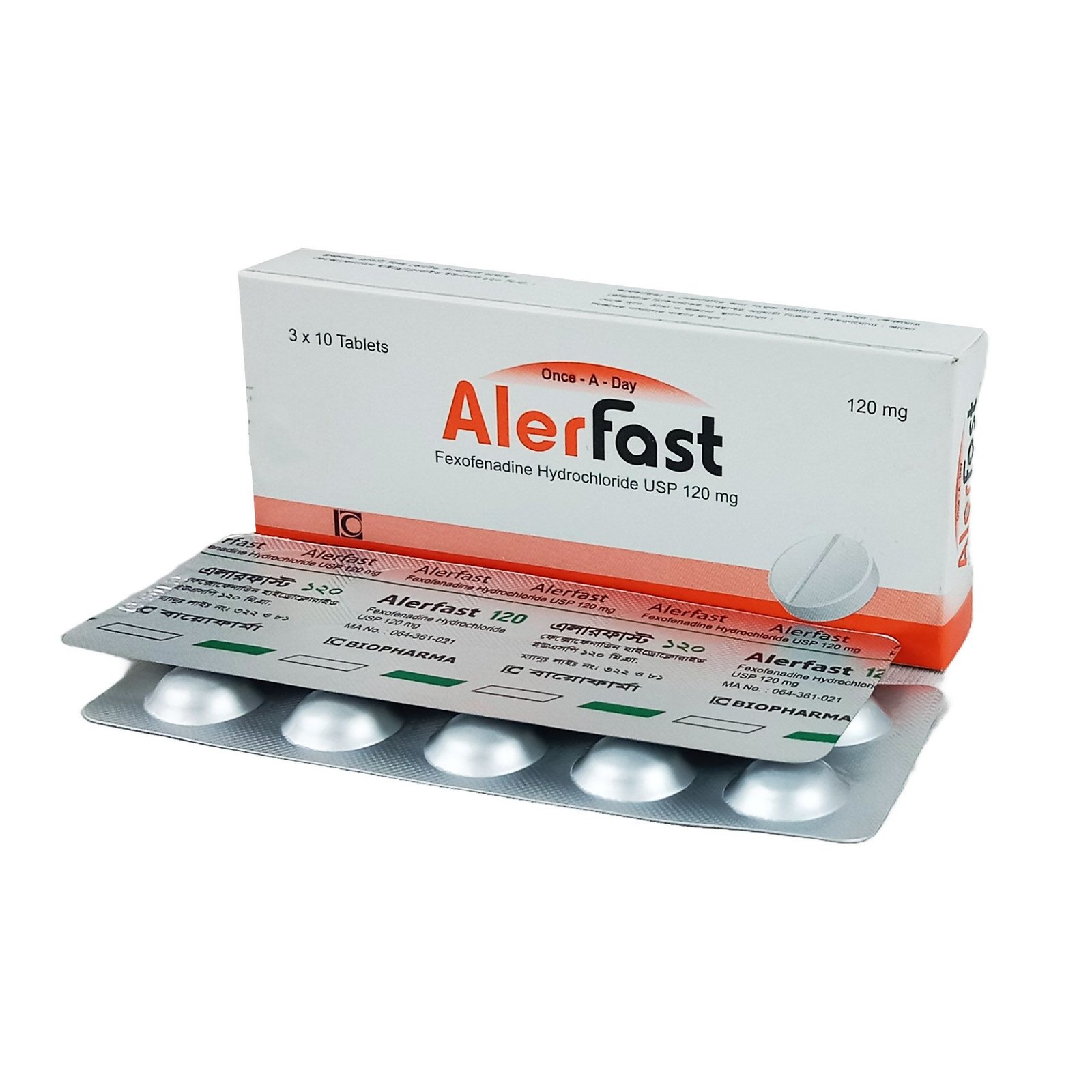 Alerfast 120mg tab - https://upokar24.com