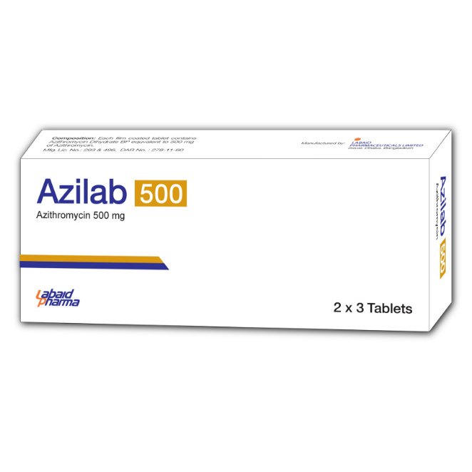 Azilab 500mg tab - https://upokar24.com