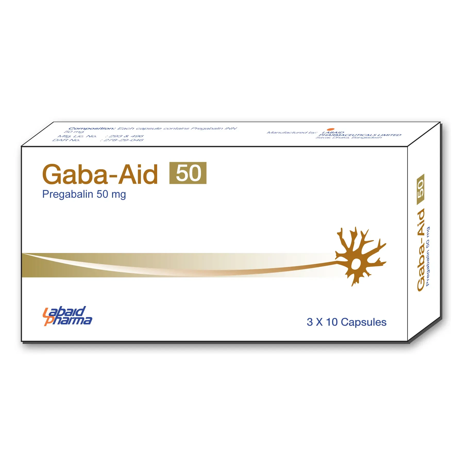 Gaba Aid 50mg cap - https://upokar24.com