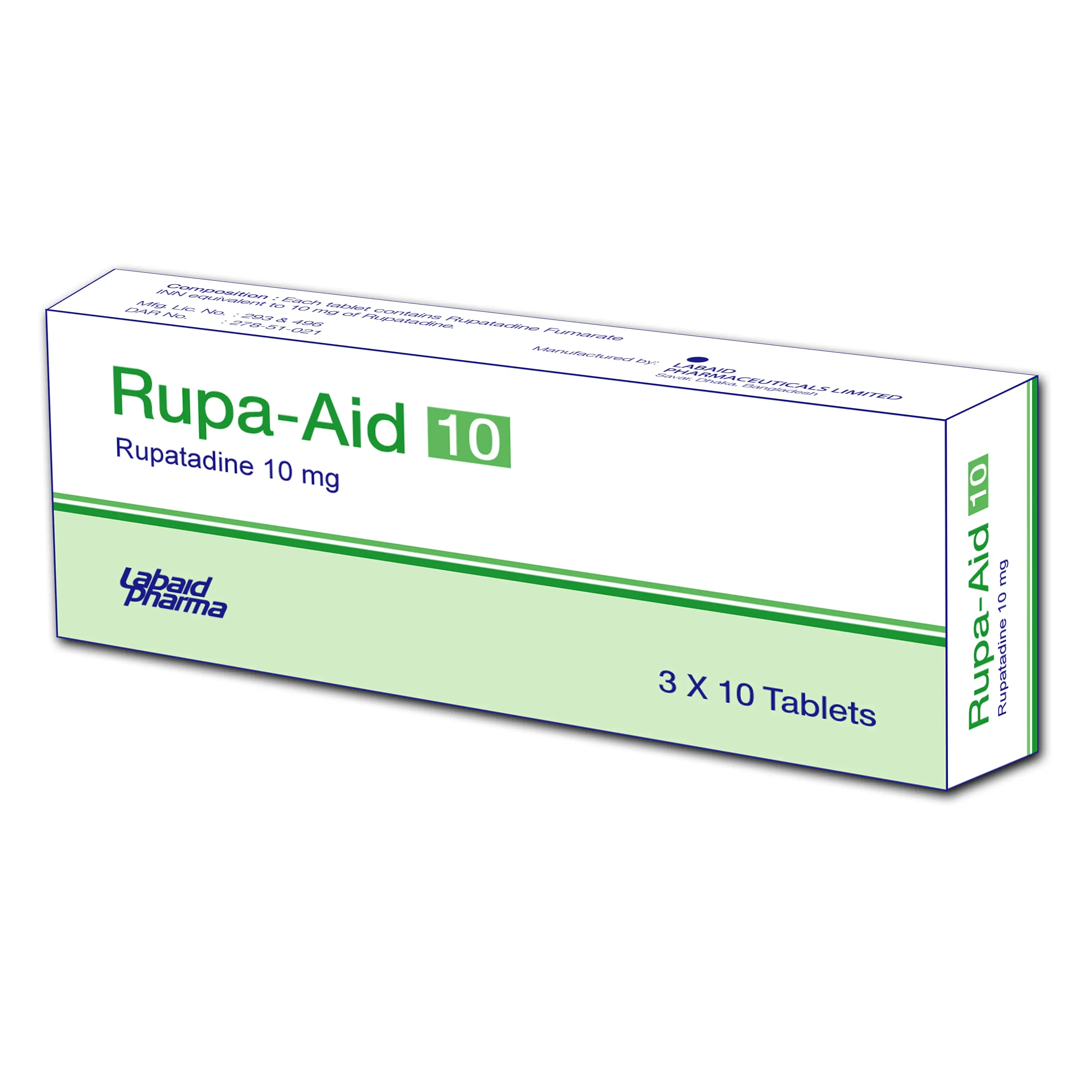 Rupa Aid 10mg tab - https://upokar24.com