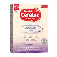 Nestlé Cerelac 3 Fruits with Wheat & Milk Baby Food BIB (8-24 Months) Stage-2 - https://upokar24.com