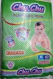 Baby Diaper chu-chu (40pc) - https://upokar24.com