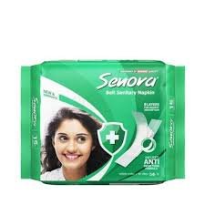 Senora Sanitary Napkin Regular Flow (Belt) 10's Pack - https://upokar24.com