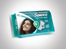 Senora Sanitary Napkin Regular Flow (Panty ) 10's Pack - https://upokar24.com