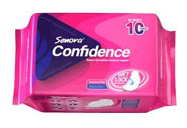 Senora Sanitary Napkin Regular Flow (Considance ) 10's Pack - https://upokar24.com