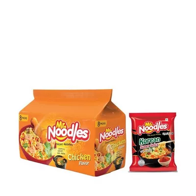 Mr. Noodles Chicken Easy Instant Noodles (Free Mr. Noodles (  62 gm) - https://upokar24.com