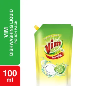 Vim Liquid Dishwash 100ml Pouch - https://upokar24.com