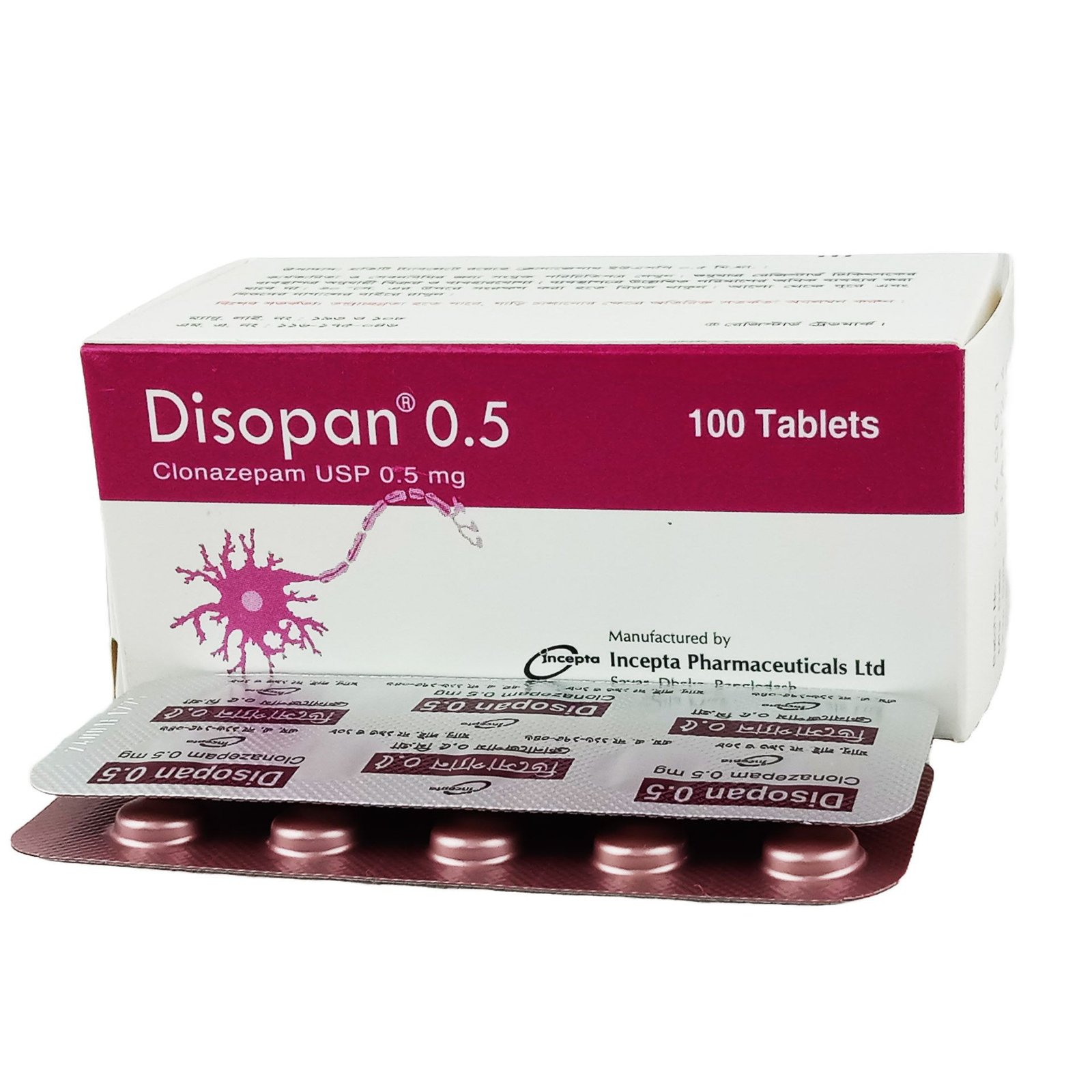 Disopan 0.5mg tab - https://upokar24.com