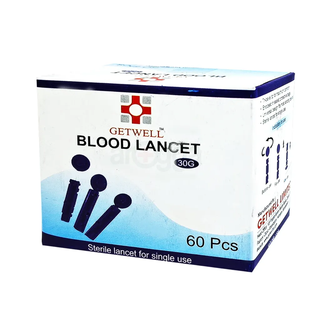 GETWELL Blood Lancets 30G (60Pieces ) - https://upokar24.com