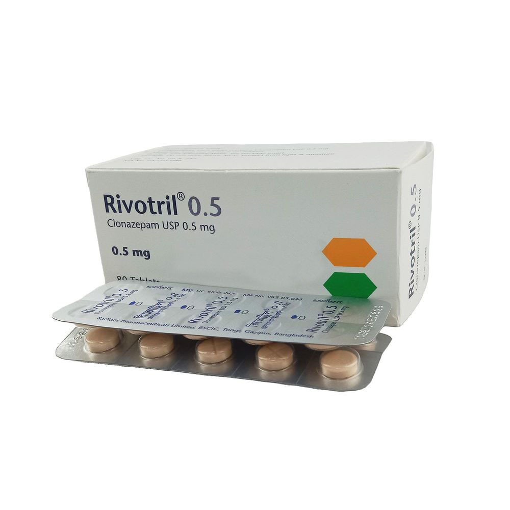 Rivotril 0.5mg tab - https://upokar24.com