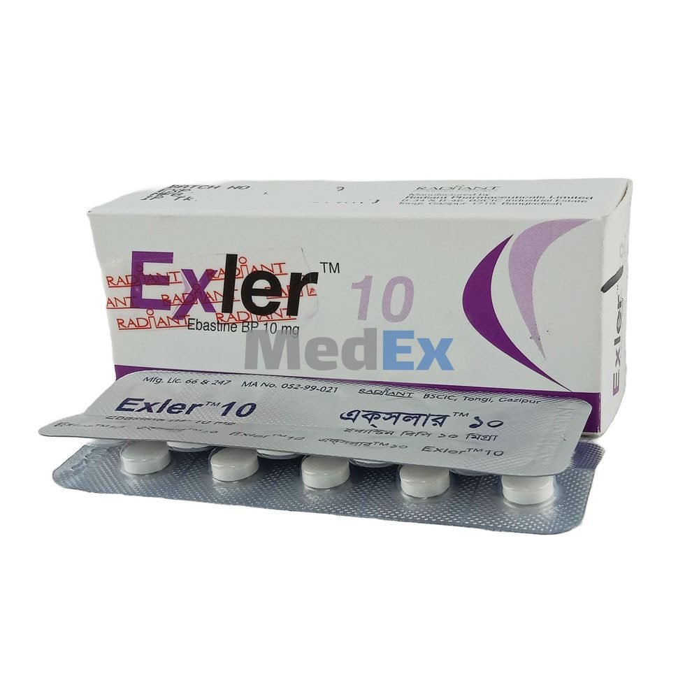 Exler 10mg  tab - https://upokar24.com
