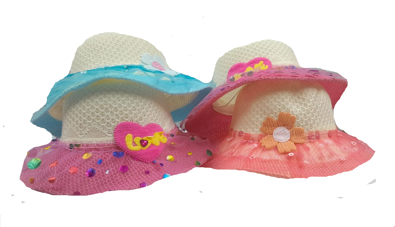 Baby Girls Cap ( ছোট মেয়েদের মাথার টুপি ) Any Colur - https://upokar24.com