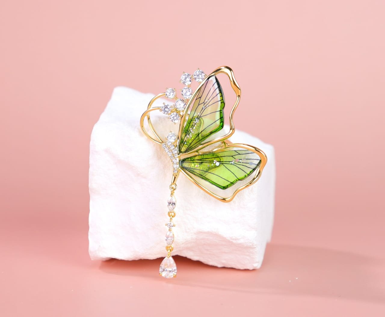 High Quality Butterfly Brooch ( Pin ) ( শাড়ির পিন ) - https://upokar24.com