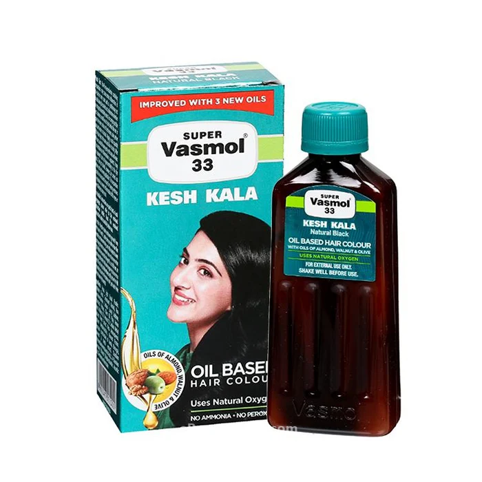SUPER VASMOL 33 KESH KALA 50 ML - https://upokar24.com