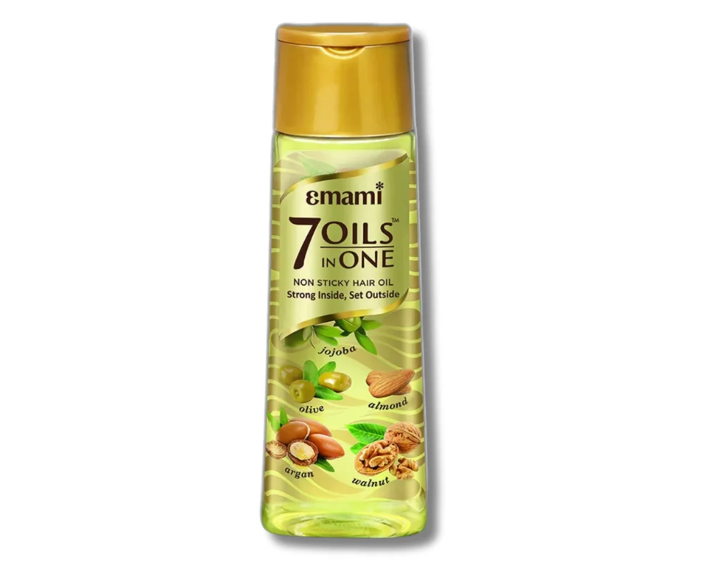 Emami 7 oils in one Non Sticky Hair Oil 300ml(ইমামি সেভেন অয়েল চুলের তেল) - https://upokar24.com