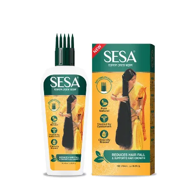 SESA Herbal Hair oil 100ml ( সেসা হারবাল চুলের তেল) - https://upokar24.com