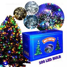 Rice Light Led Multi Function Christmas Lights Led Multi Function Christmas Lights 100 LED 5m - https://upokar24.com