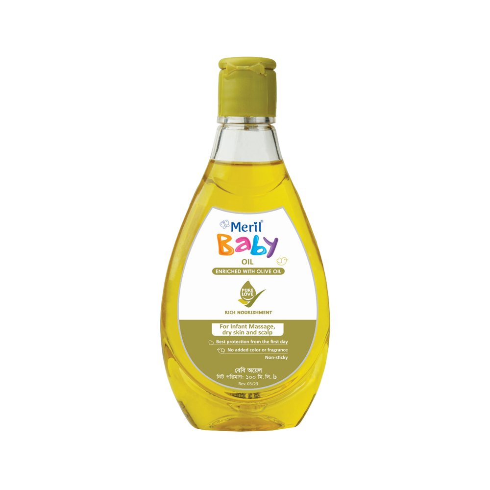 Meril baby oil 100ml - https://upokar24.com