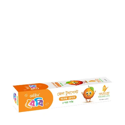 Meril Baby Gel Orange Toothpaste 45 gm - https://upokar24.com