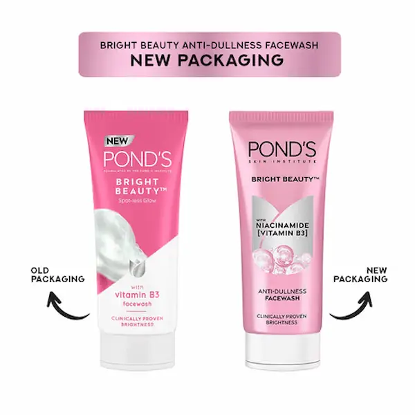 Ponds Face Wash Bright Beauty 100gm - https://upokar24.com