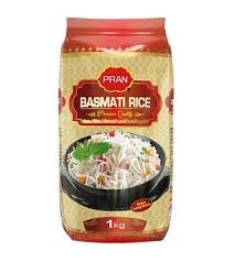 Pran Basmati Rice 1kg (  বাসমতি চাল ১ কেজি প্রাণ ) - https://upokar24.com