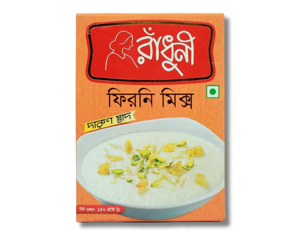 Radhuni Firni Mix 150gm  ( রাধুনী ফিরনি মিক্স ১৫০ গ্রাম ) - https://upokar24.com