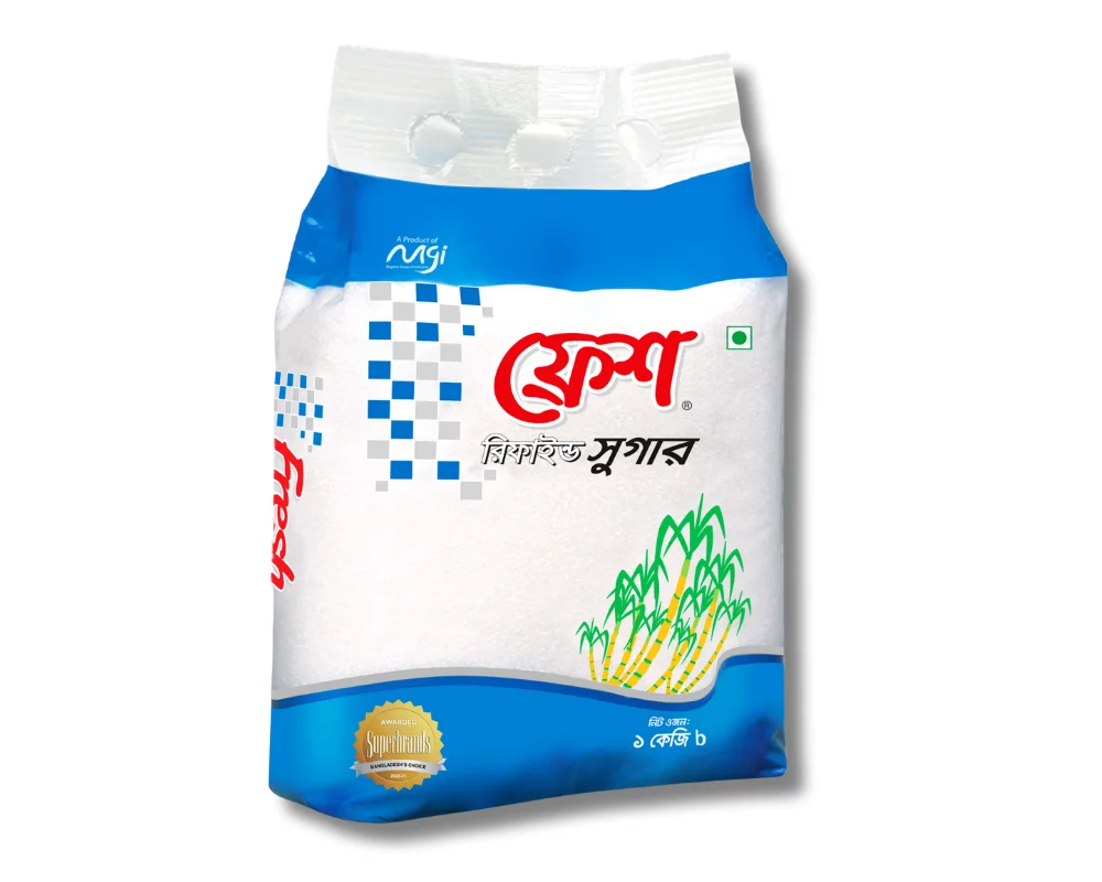 Fresh Refined Sugar  ফ্রেশ  রিফািইন্ড চিনি ১ কেজি - https://upokar24.com