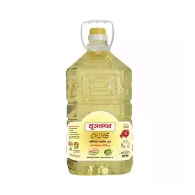 Muskan Gold Fortified Soyabean Oil 3 Liter - https://upokar24.com