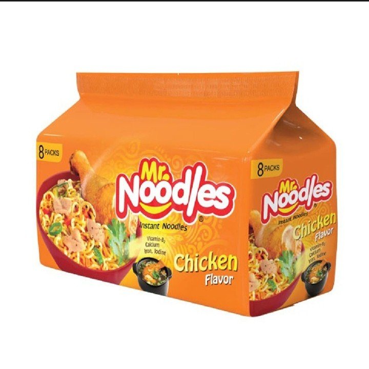Mr. Noodles 8pcs Family Pack - Chicken Flavor (62gm x 8pcs) - https://upokar24.com