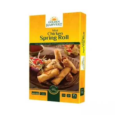 Golden Harvest Mini Chicken Spring Roll 15 pcs ( রোল ) - https://upokar24.com