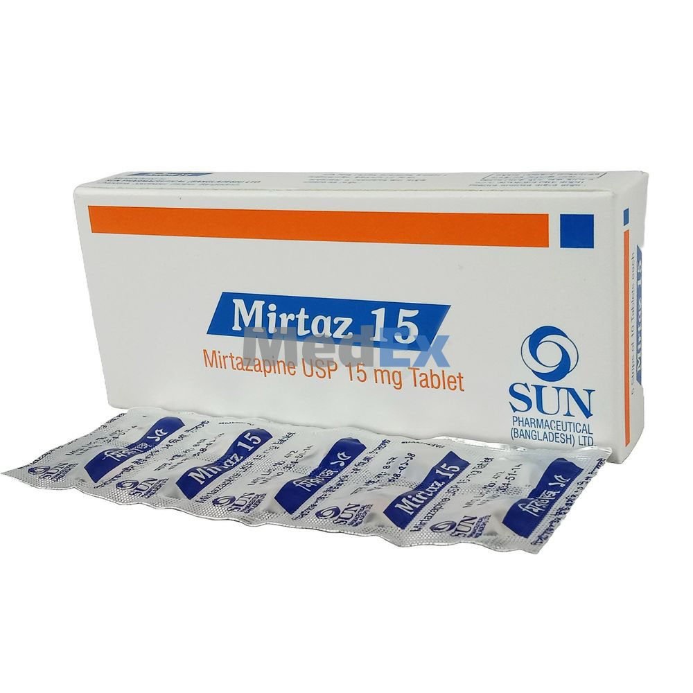 Mirtaz 15mg tab - https://upokar24.com